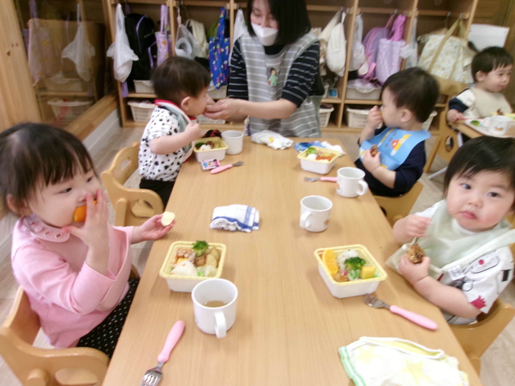 写真：保育の風景